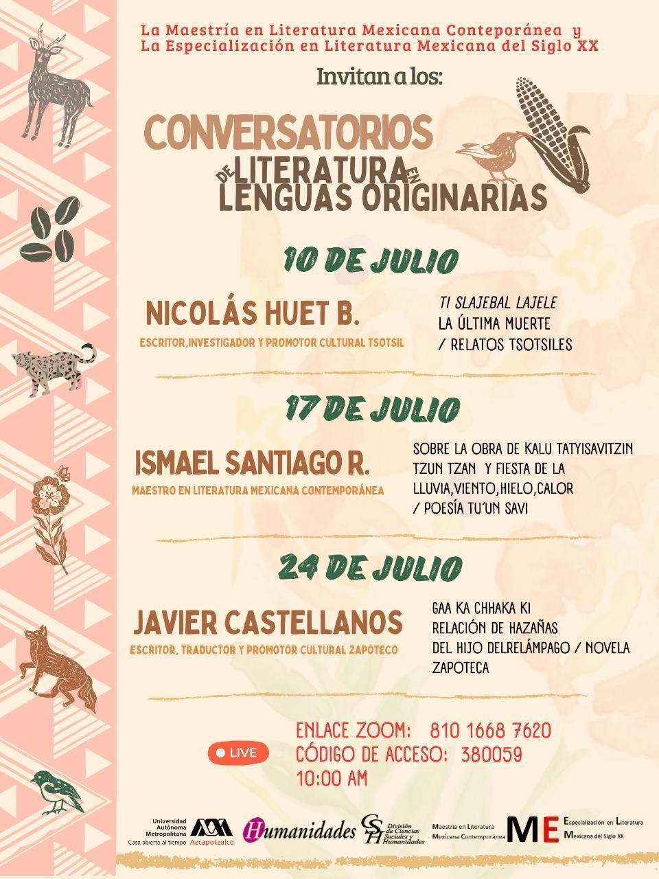Literatura en Lenguas Originarias