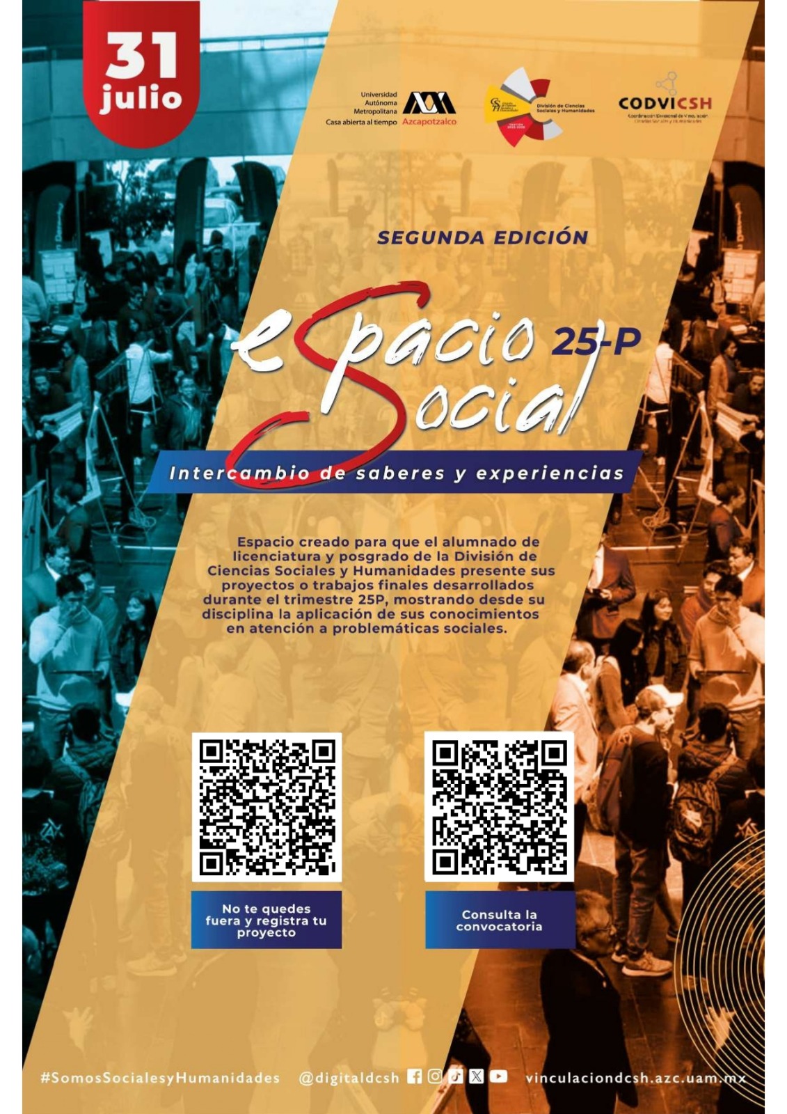 Espacio Social Intercambio de Saberes y Experiencias Segunda Edición, 25P