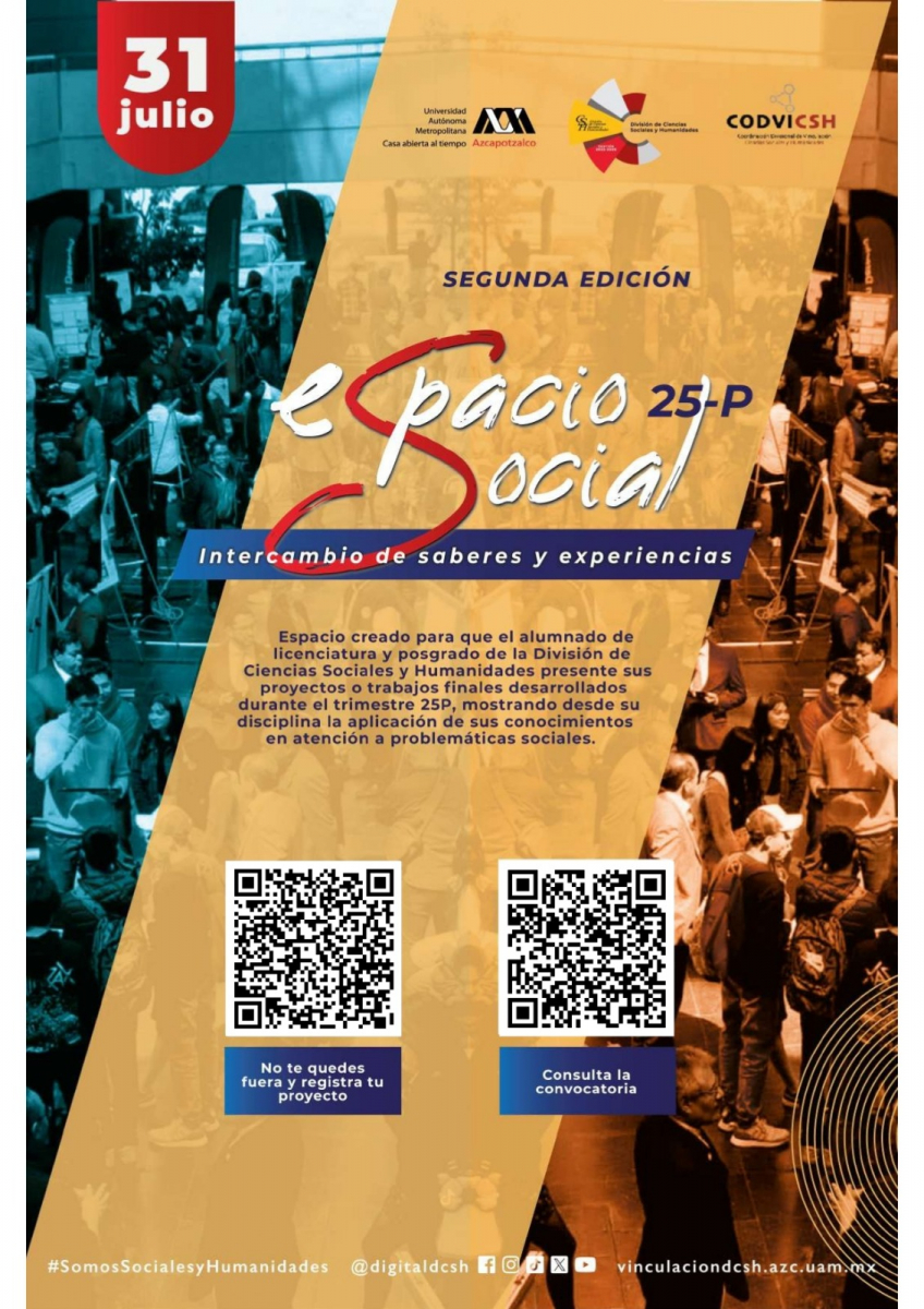 Espacio Social Intercambio de Saberes y Experiencias Segunda Edición, 25P