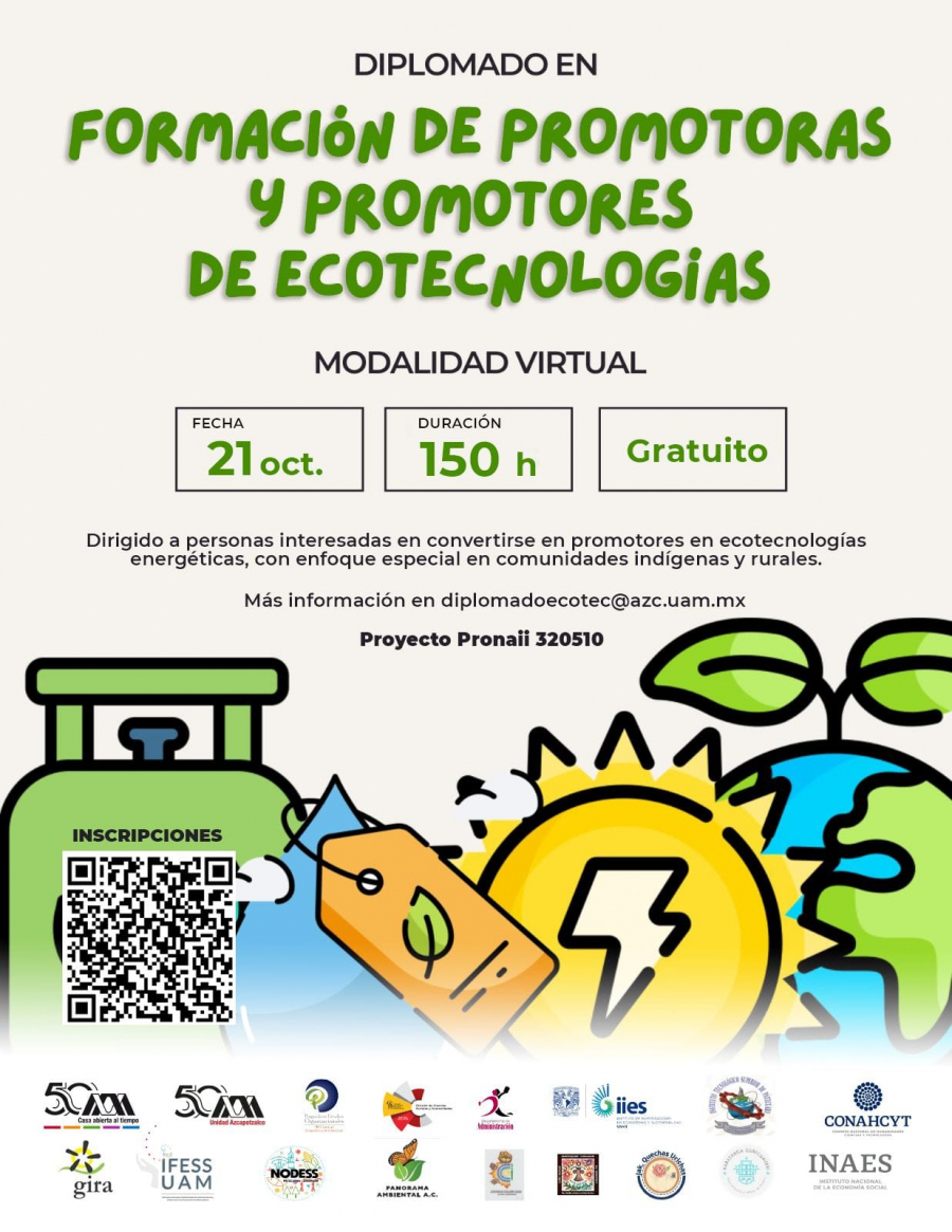 Formación de Promotoras y Promotores de Ecotecnologías