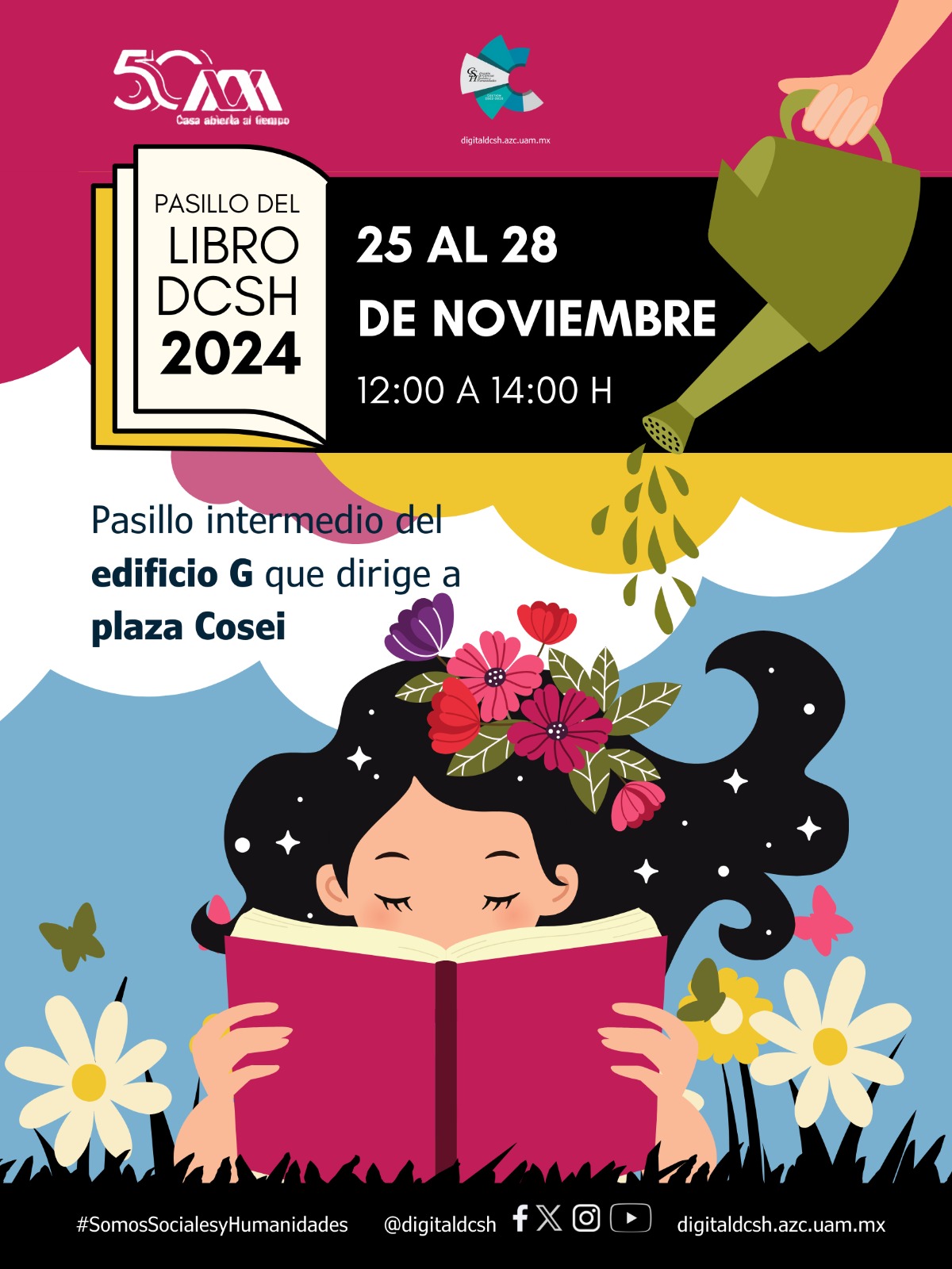 Pasillo del Libro DCSH 2024